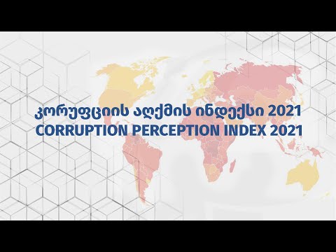 კორუფციის აღქმის ინდექსი 2021